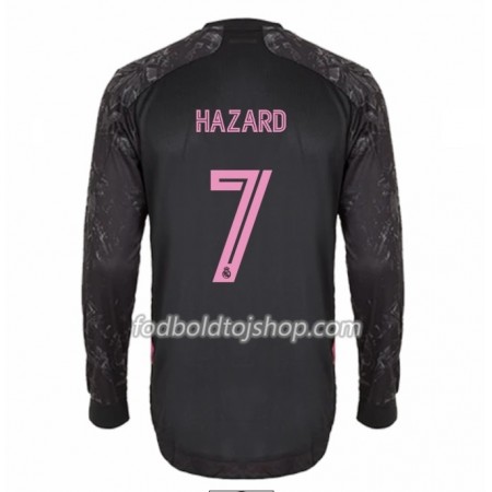 Real Madrid Eden Hazard 7 3. trøje 2020-21 L/S